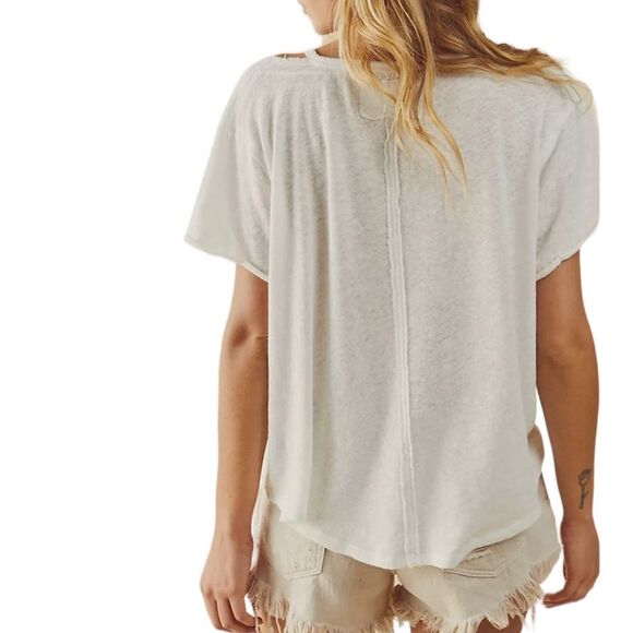 FREE PEOPLE Over U‎ Tee, Size XSMALL - Picture 2 of 11